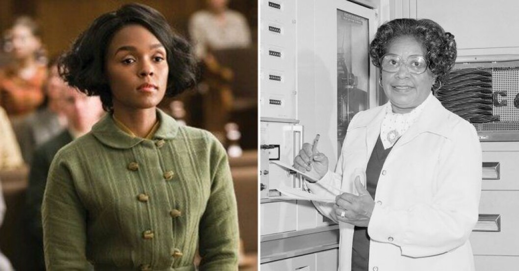 Janelle Monáe som Mary Jackson. Janelle Monáe och Mary Jackson