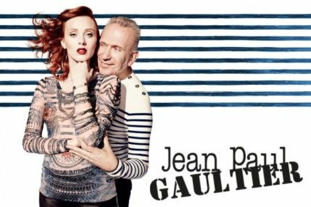Karen Elson är ansiktet utåt för Jean Paul Gaultiers kollektion för Lindex.