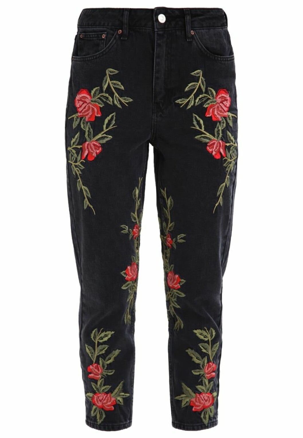 jeans blommor brodyr