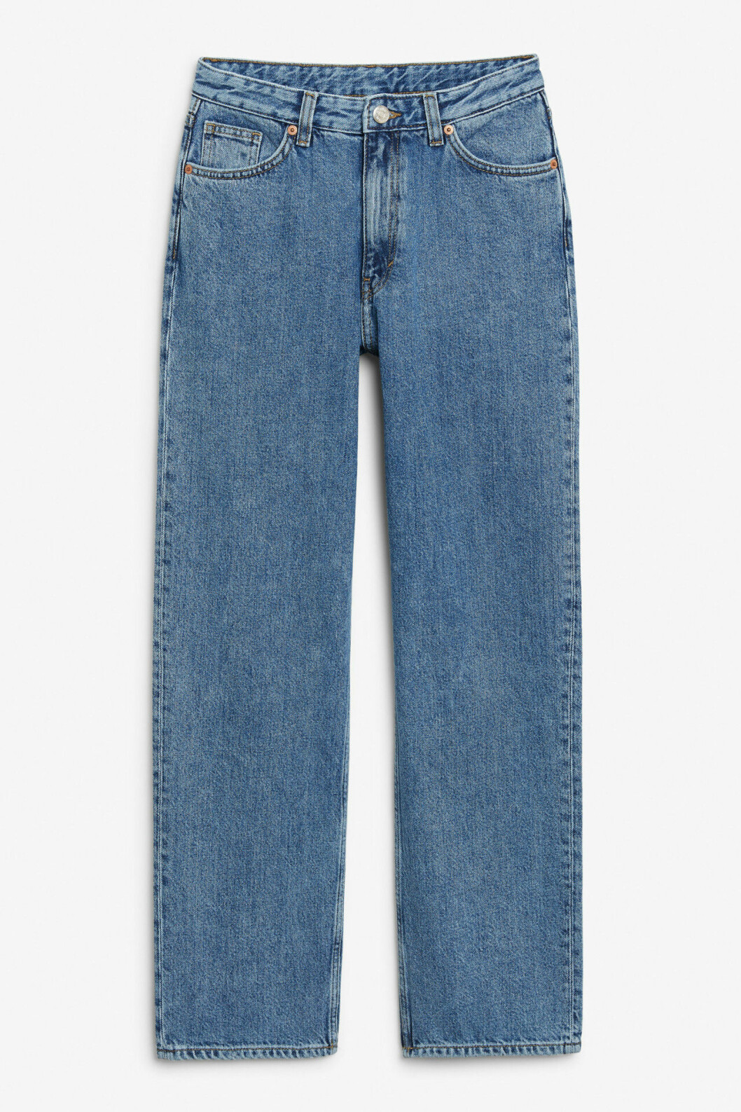 Jeans för dam till våren 2019 med hög midja