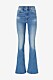 Jeans i bootcut-modell för dam till våren 2020 