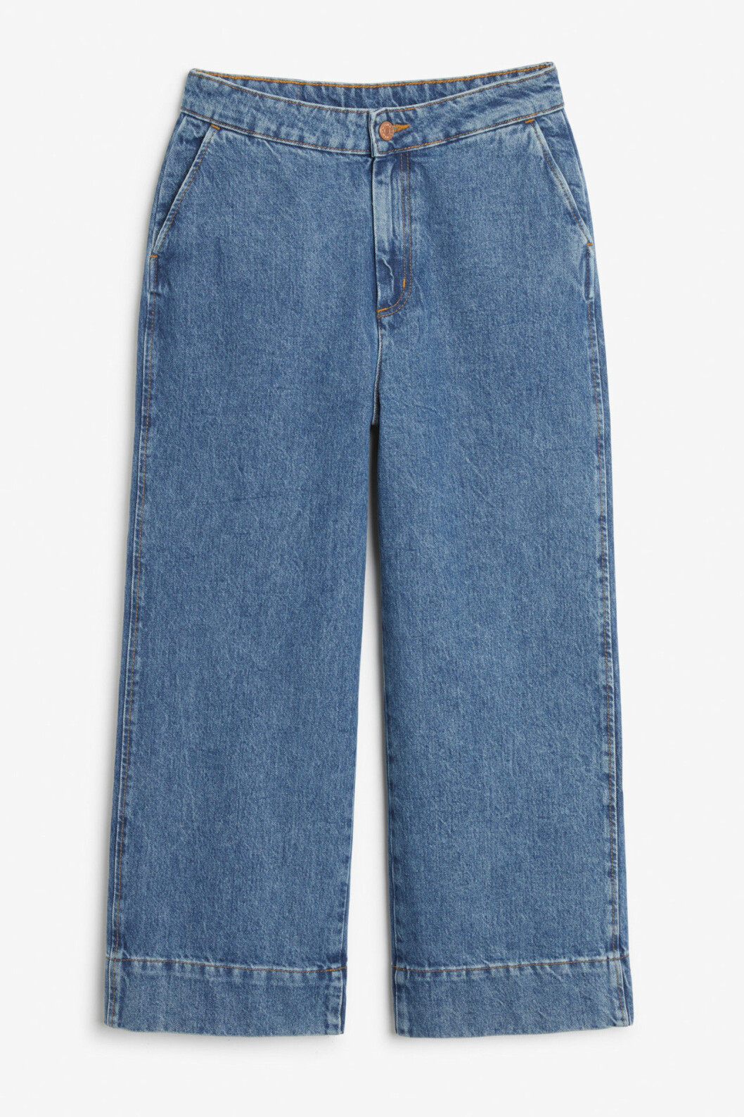 Jeans med vida ben