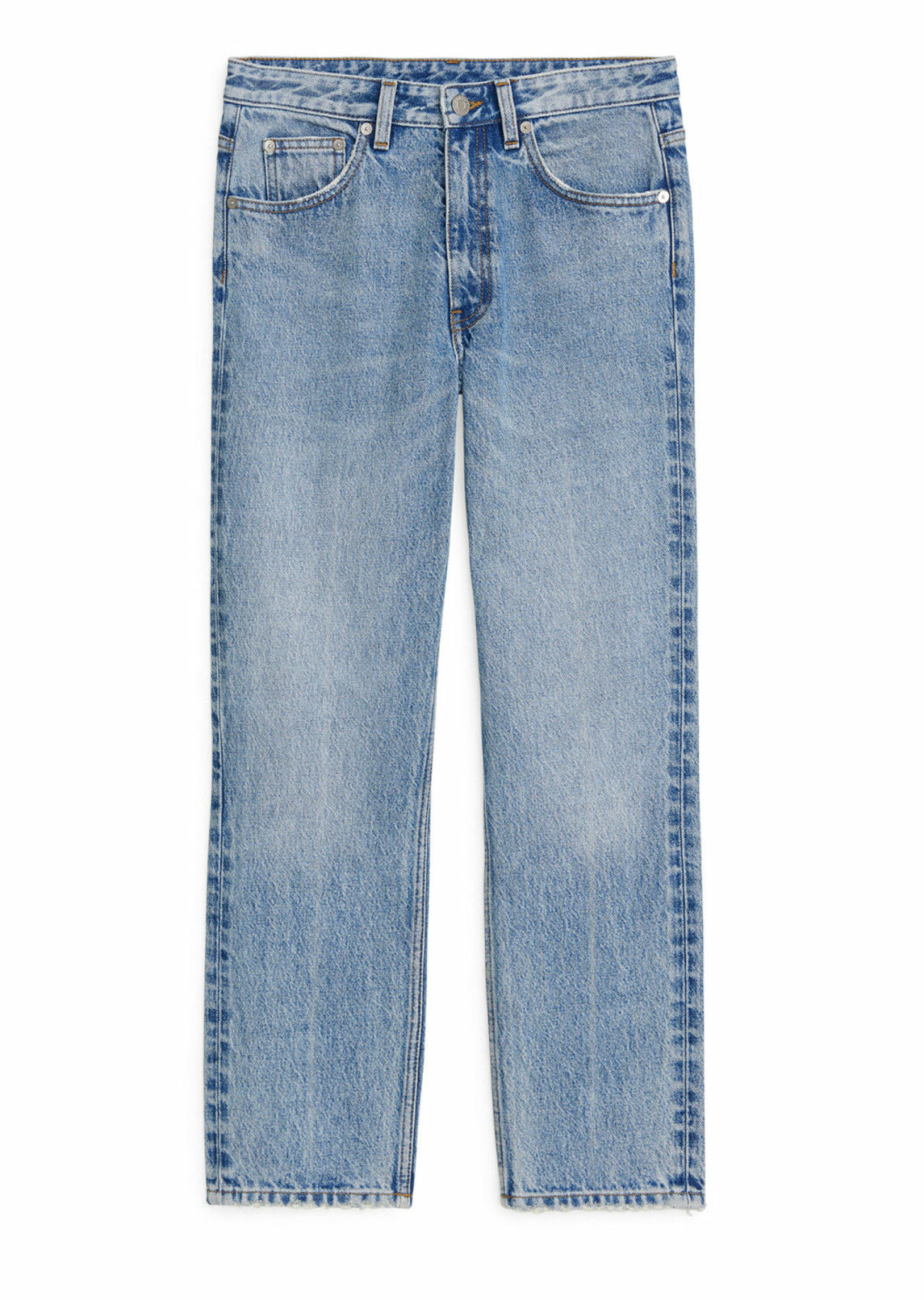 Jeans med raka ben