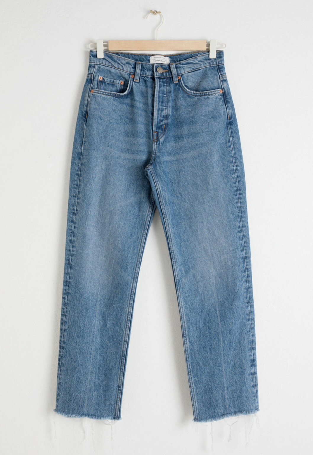 Jeans med raka ben