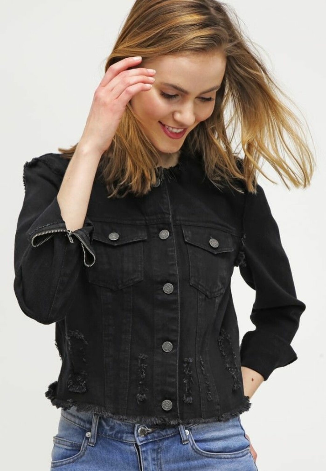 jeansjacka vero moda