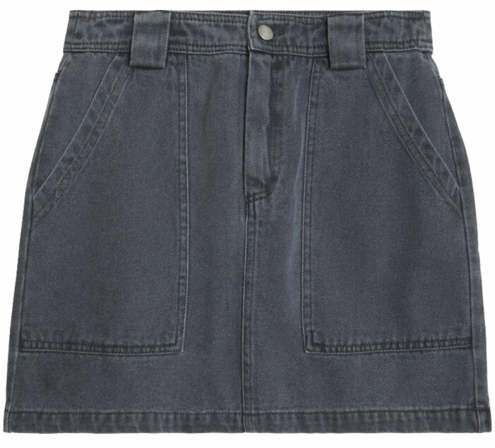 svart jeanskjol från rodebjer