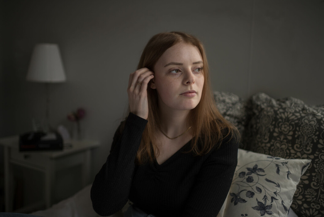 ”Jag önskar att det fanns någon salva man kan ta och sen är man klar” säger Jennifer om att ha vestibulit. Jennifer Lännerholm fick en traumatisk upplevelse i vården när hon sökte för vestibulit.
