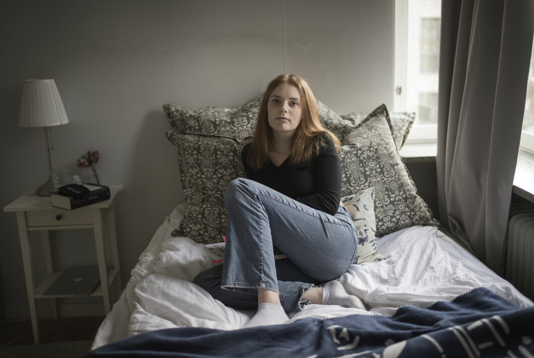 Jennifer Lännerholm lider av vestibulit.