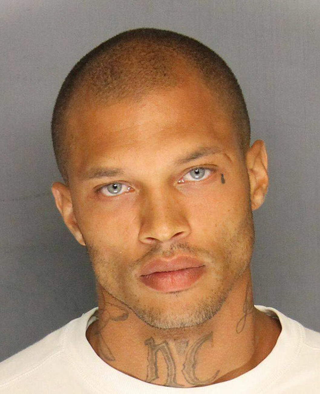 Jeremy Meeks mugshot från 2014. Jeremy Meeks mugshot
