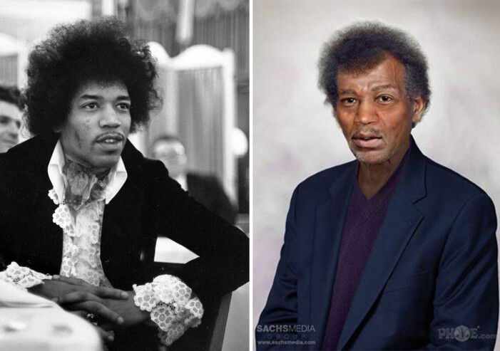 Jimi Hendrix – som han såg ut så och som han kunde sett ut nu