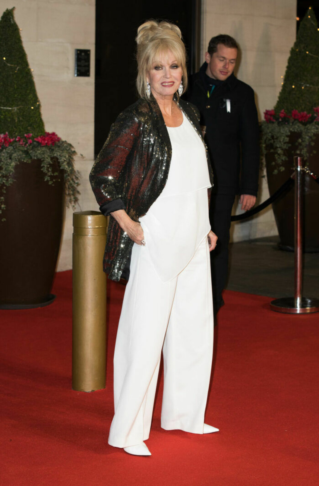 Joanna Lumley. Joanna Lumley på BAFTA 2019