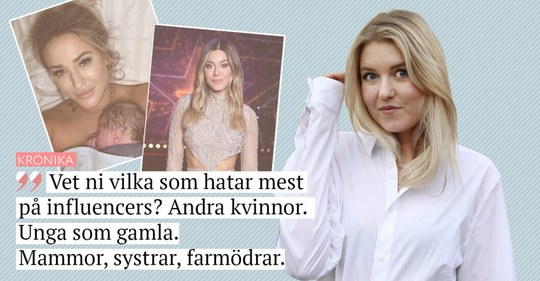 Johanna Bladh krönika om influencers Bianca Ingrosso Jannike Nordström