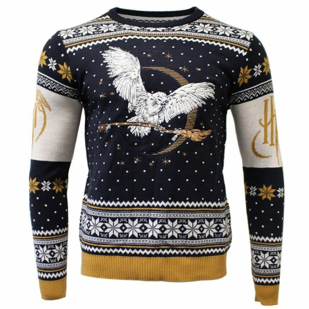 Harry Potter-jultröja med hedwig