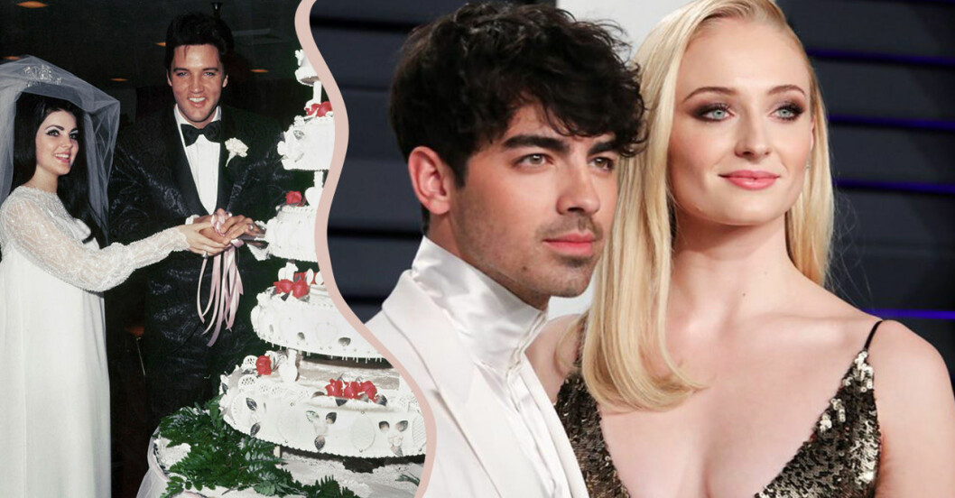 Joe Jonas och Sophie Turner och Elvis och Priscilla