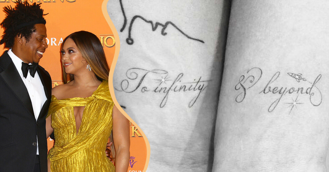 Beyoncé och Jay-Z samt Joe Jonas och Sophie Turners tatuering