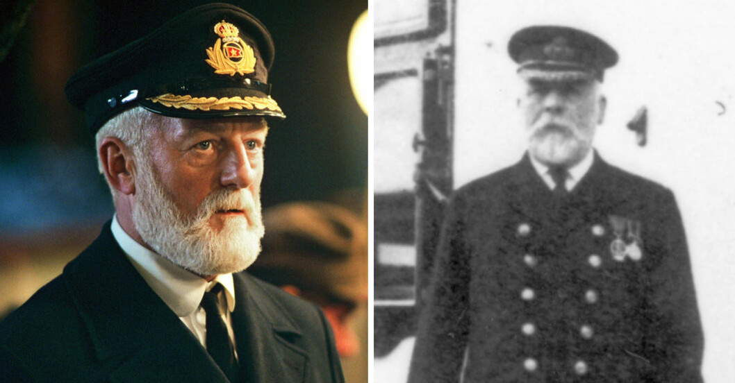 Kapten Edward Smith och Bernard Hill