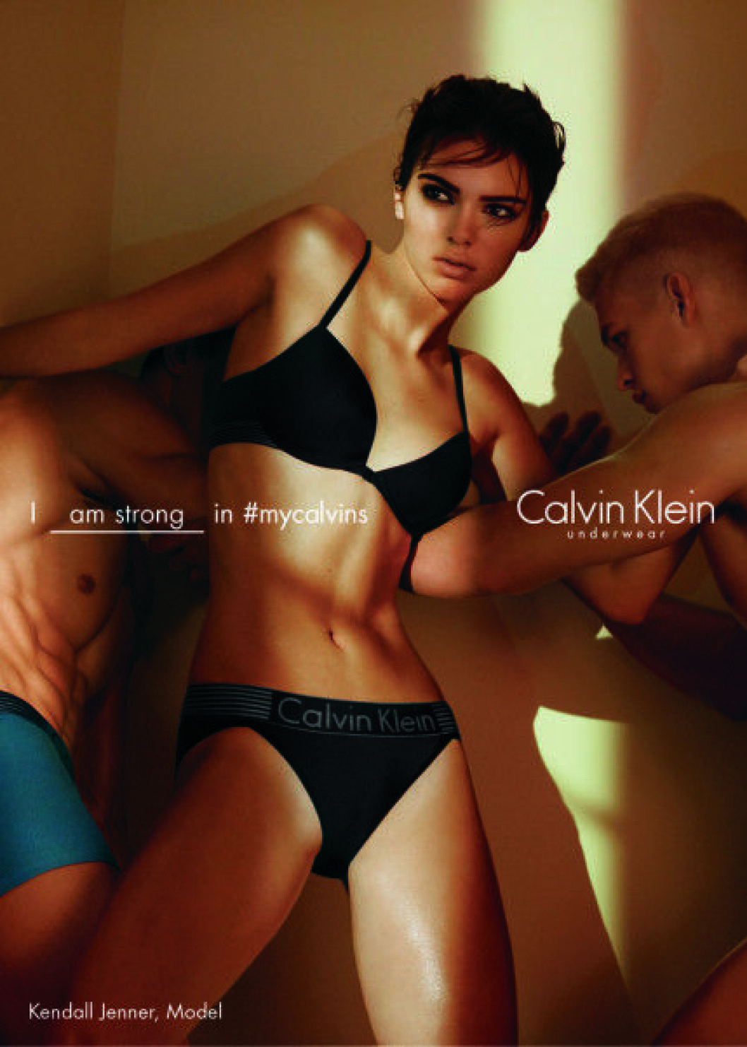 Korthåriga Kendall i kampanjen – så snyggt! kendall jenner calvin klein 2016 2