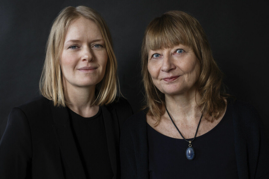 Kerstin Weigl och Kristina Edbloms gör podcasten Dödade kvinnor på Aftonbladet Story