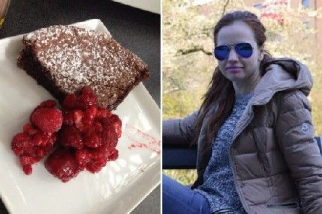 Isabelles recept på nyttig kladdkaka. kladdkaka