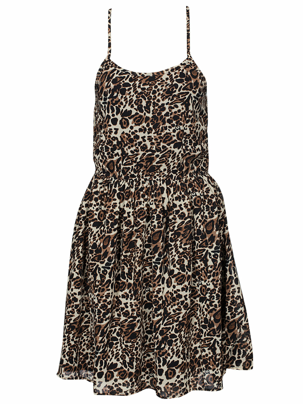 klänning leopard