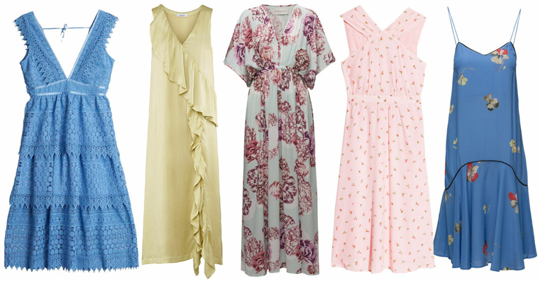 30 fina klänningar till sommaren 2018 klicka hem här Baaam