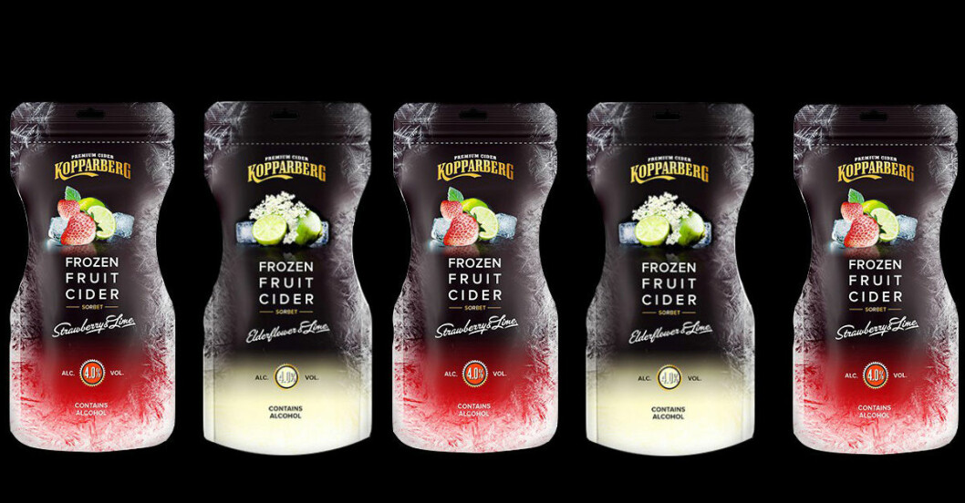 kopparbergs isglass cider