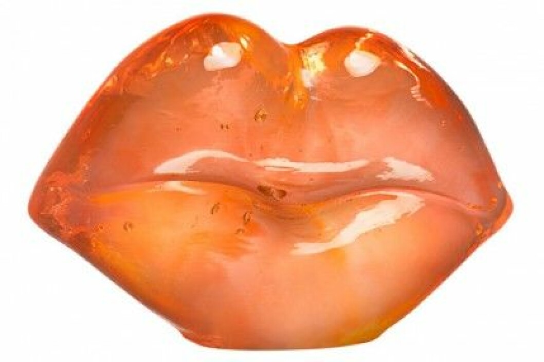 Kosta Boda "Hot Lips" for Weekday.