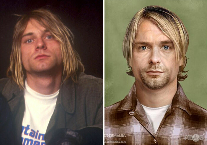 Kurt Cobain – som han såg ut så och som han kunde sett ut nu