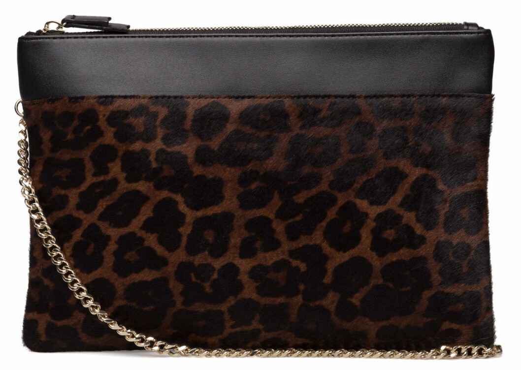 kuvertväska leopard