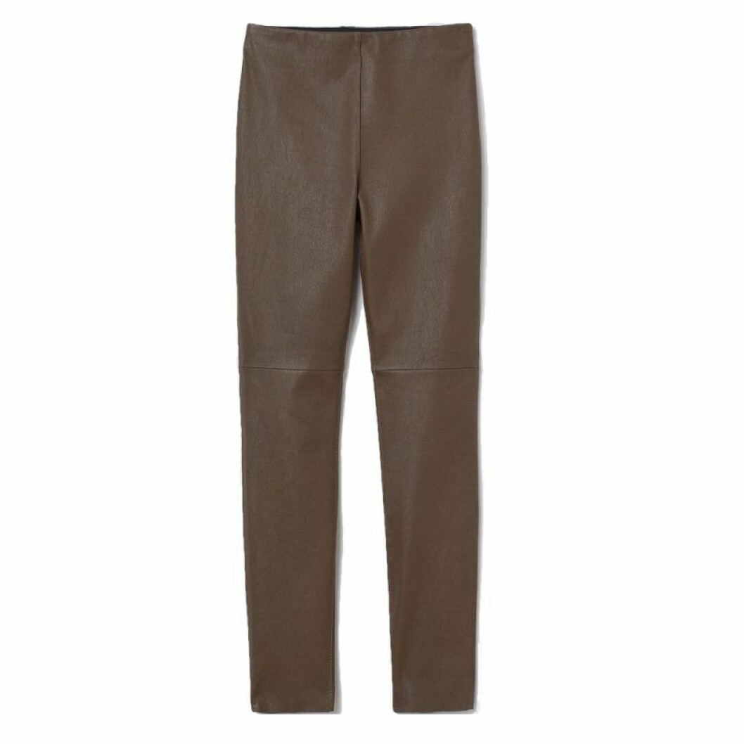 Läderleggings