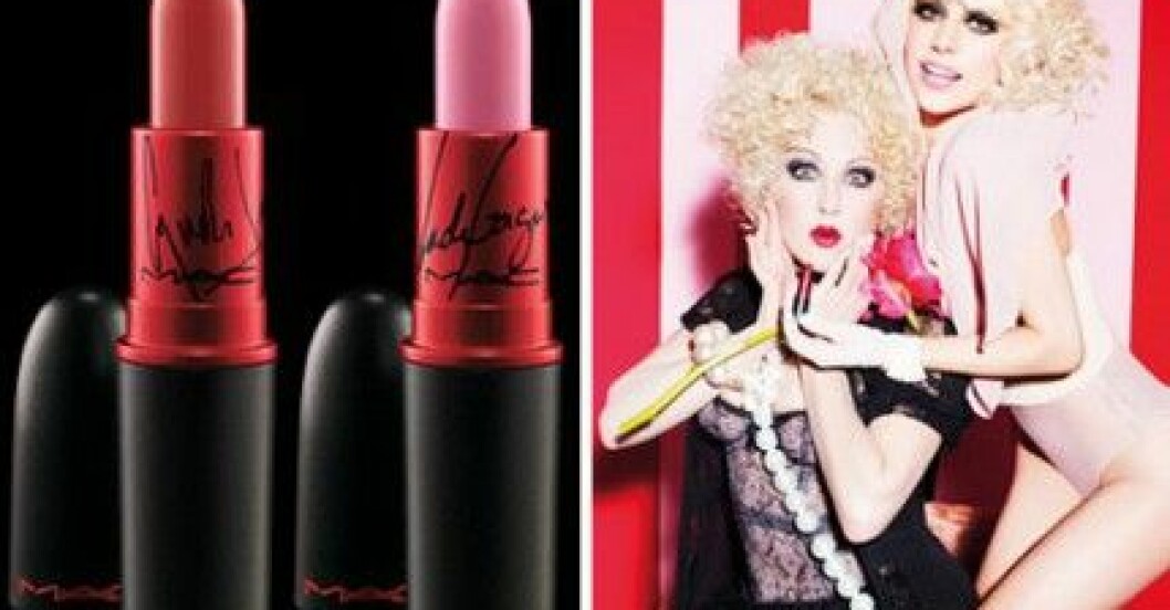 Cyndi Lauper och Lady Gaga har varsitt Viva Glam-läppstift från MAC. Cyndi Lauper och Lady Gaga har varsitt Viva Glam-läppstift från MAC.