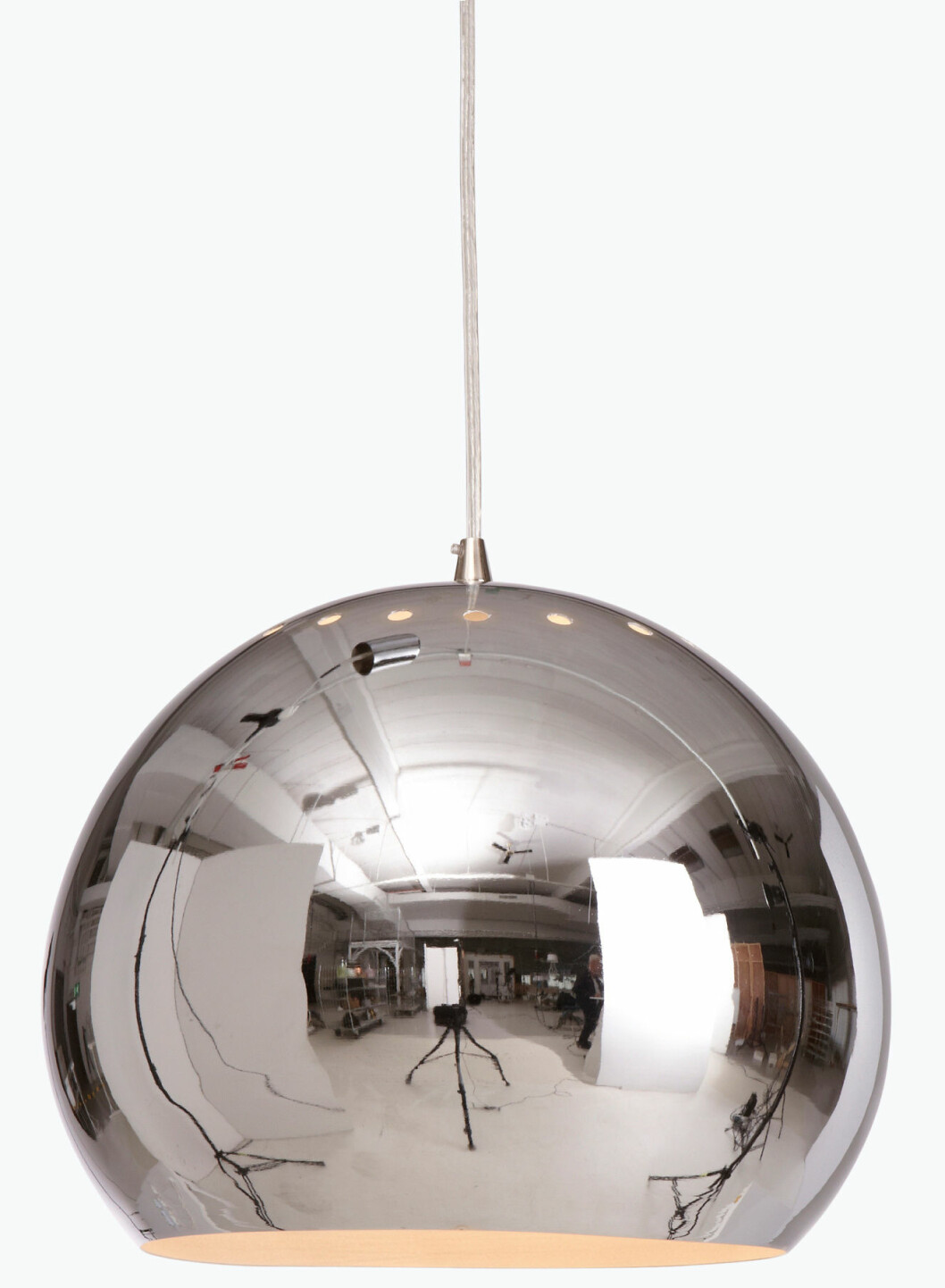 lampa rund silver