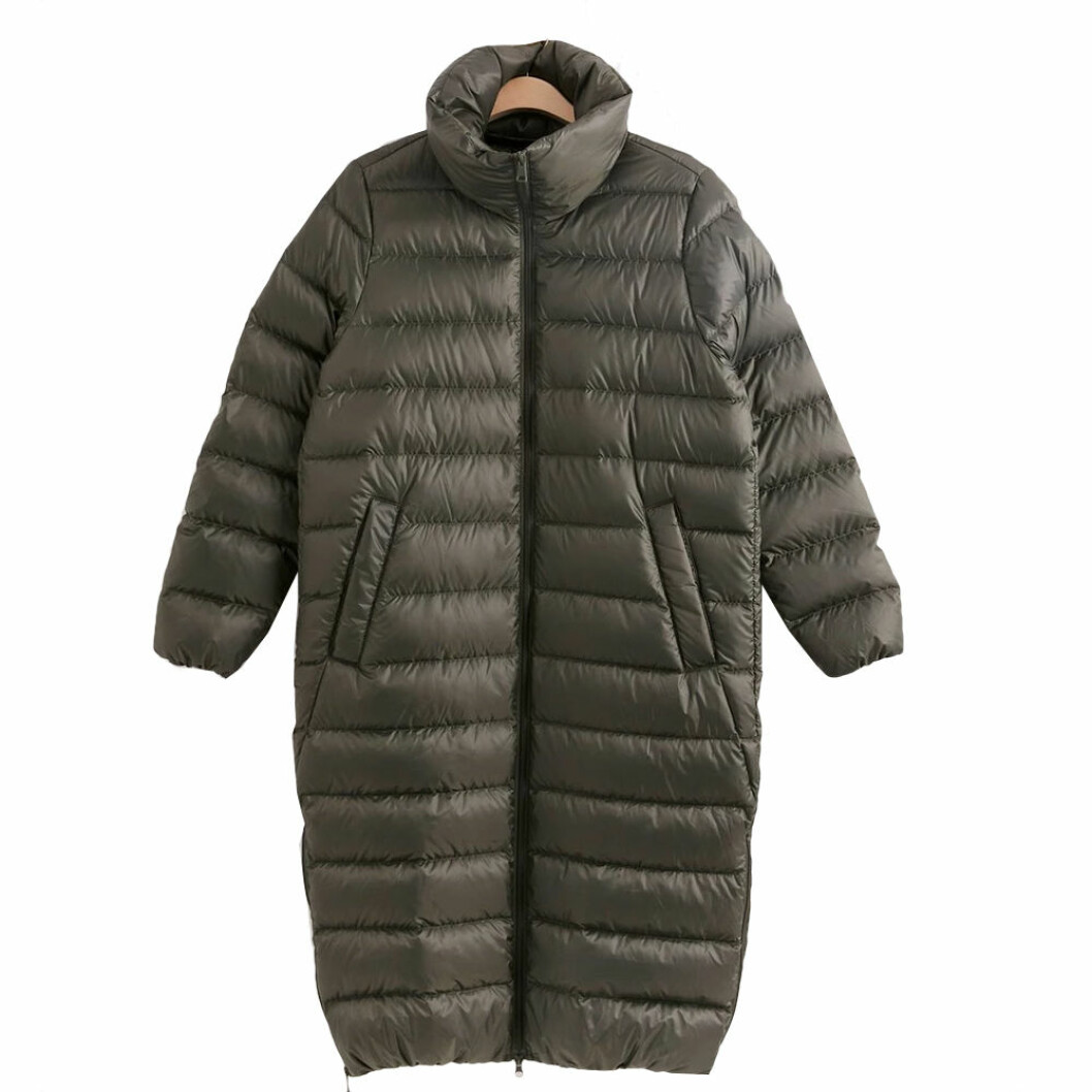 Lång dunjacka från Lindex