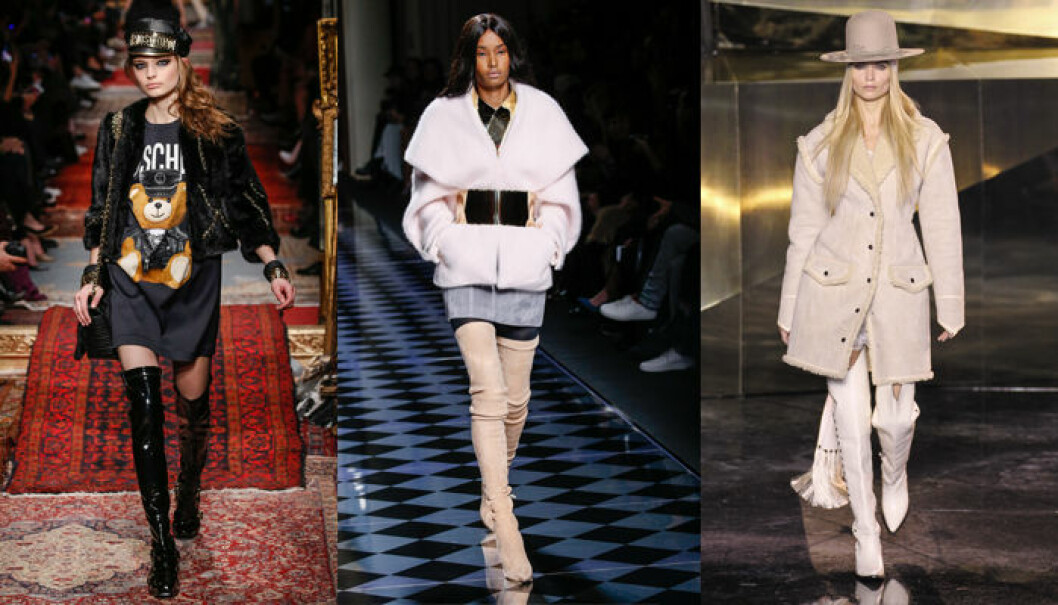 Moschino, Balmain, H&M lårhöga stövlar hösten 2016