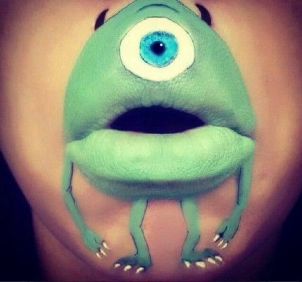 Mike från ”Monsters Inc”. Mike från "Monsters Inc".