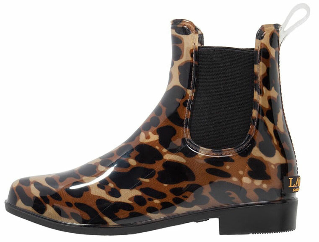 leopard gummistövlar