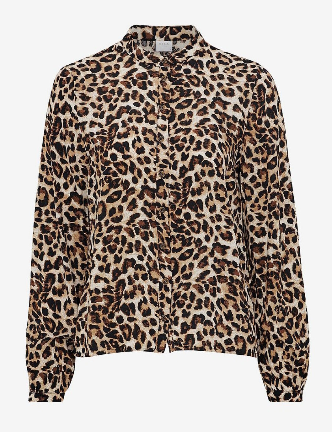 Leopardmönstrad blus till våren 2019