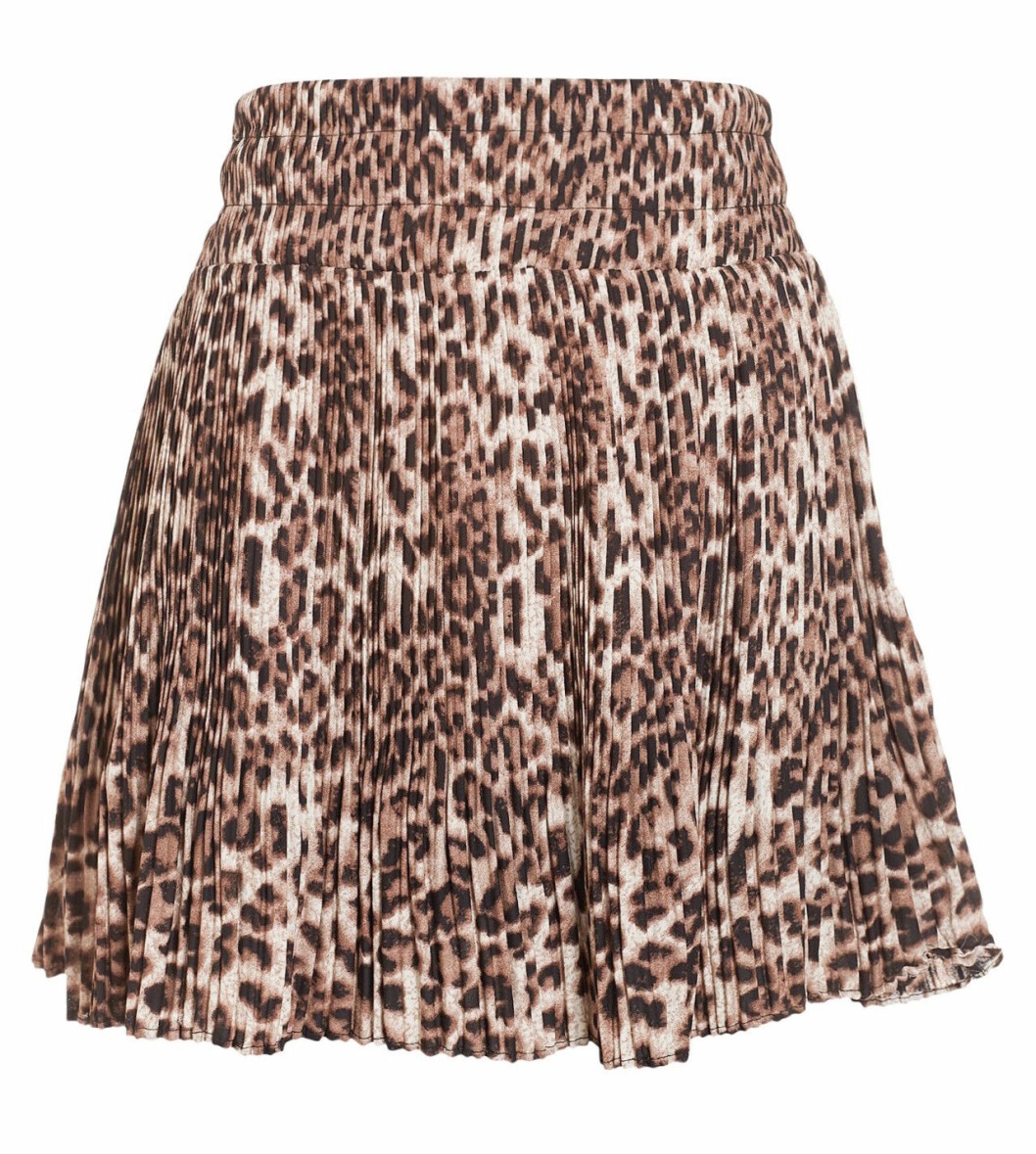 Leopardmönstrad kjol