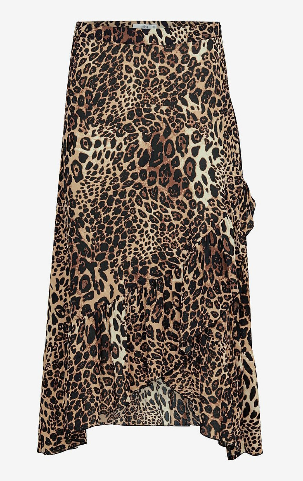 Leopardmönstrad kjol