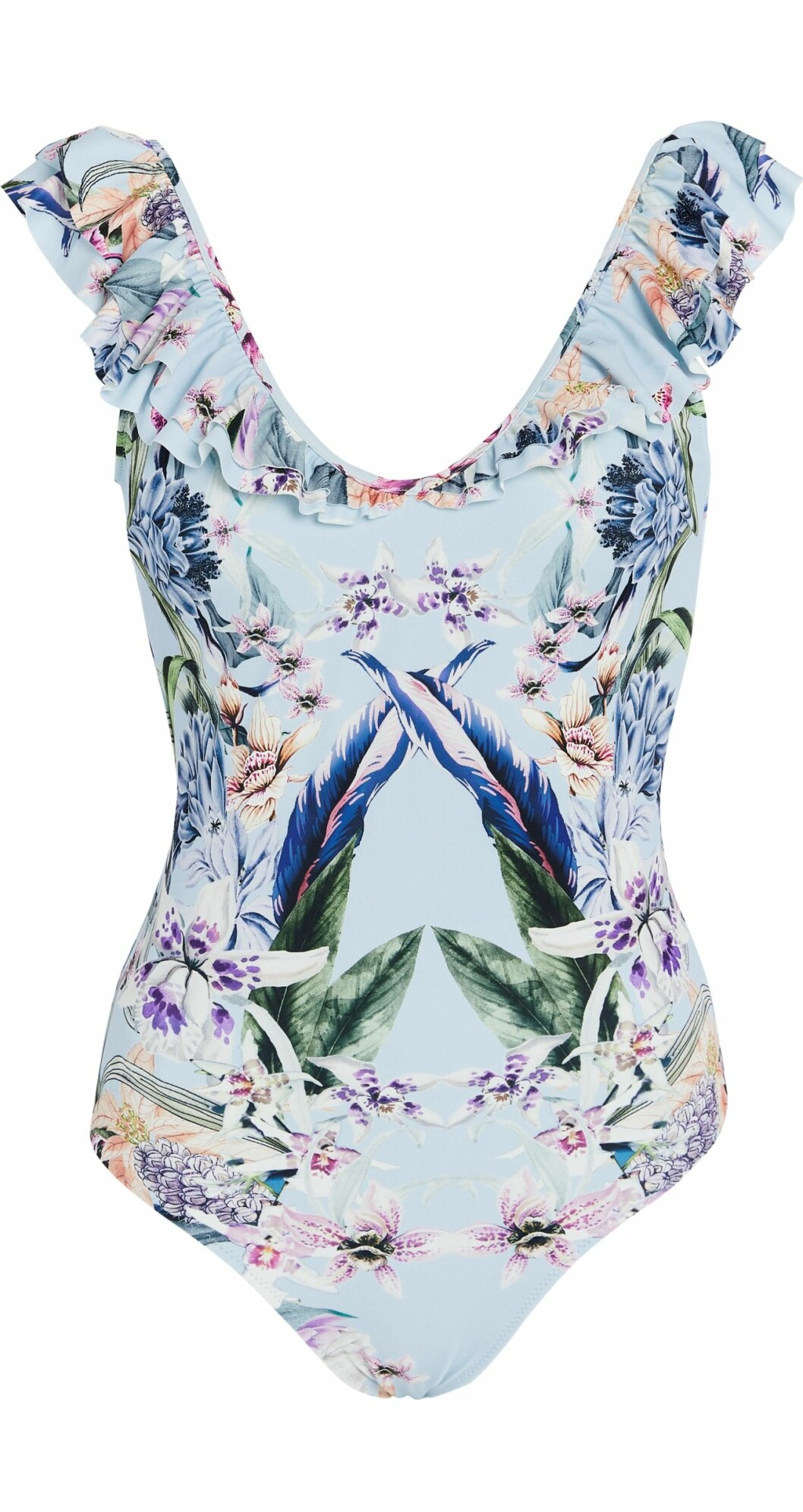 Lindex och By Malinas sommarkollektion – blå baddräkt