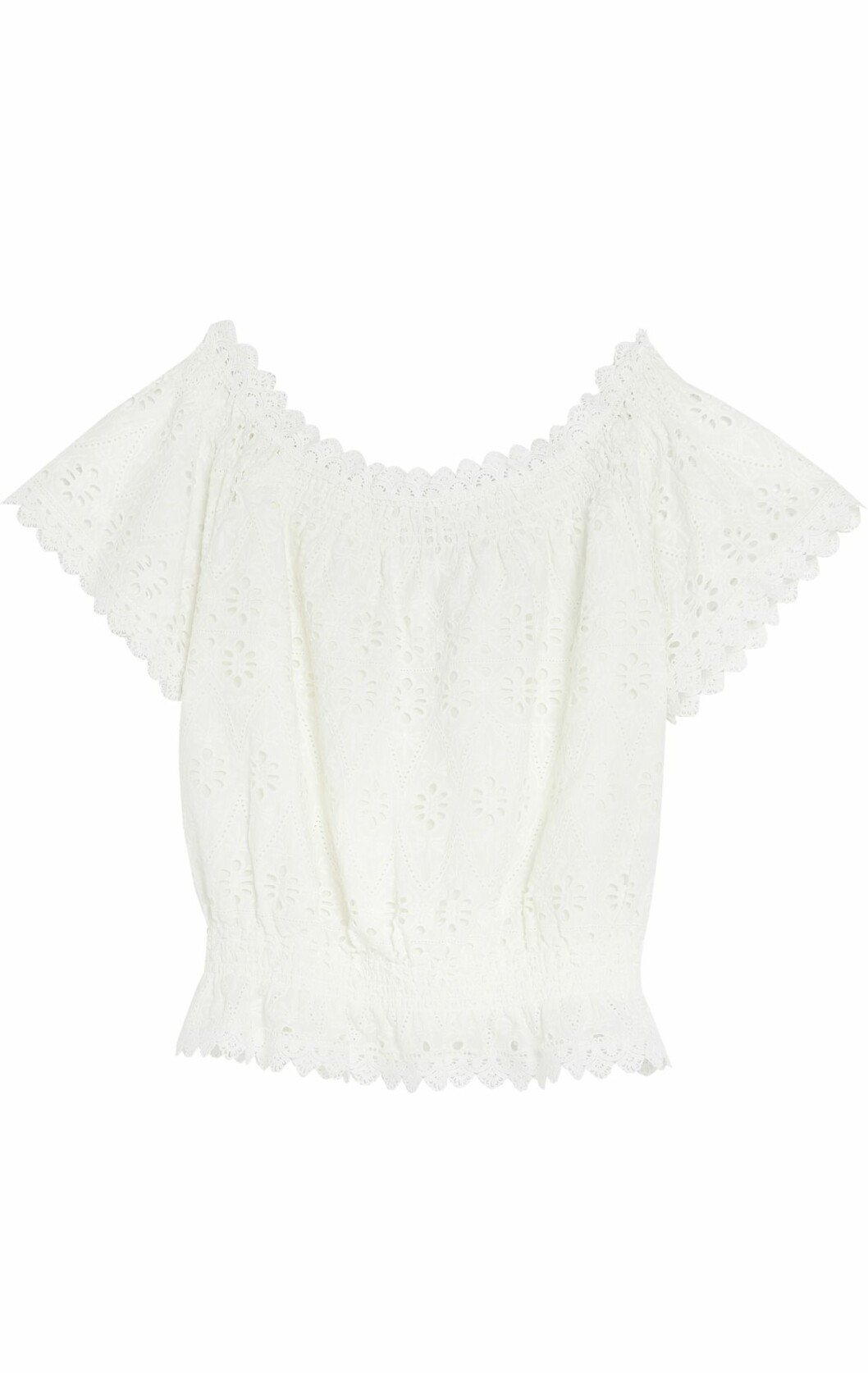 Lindex och By Malinas sommarkollektion – vit spetsblus