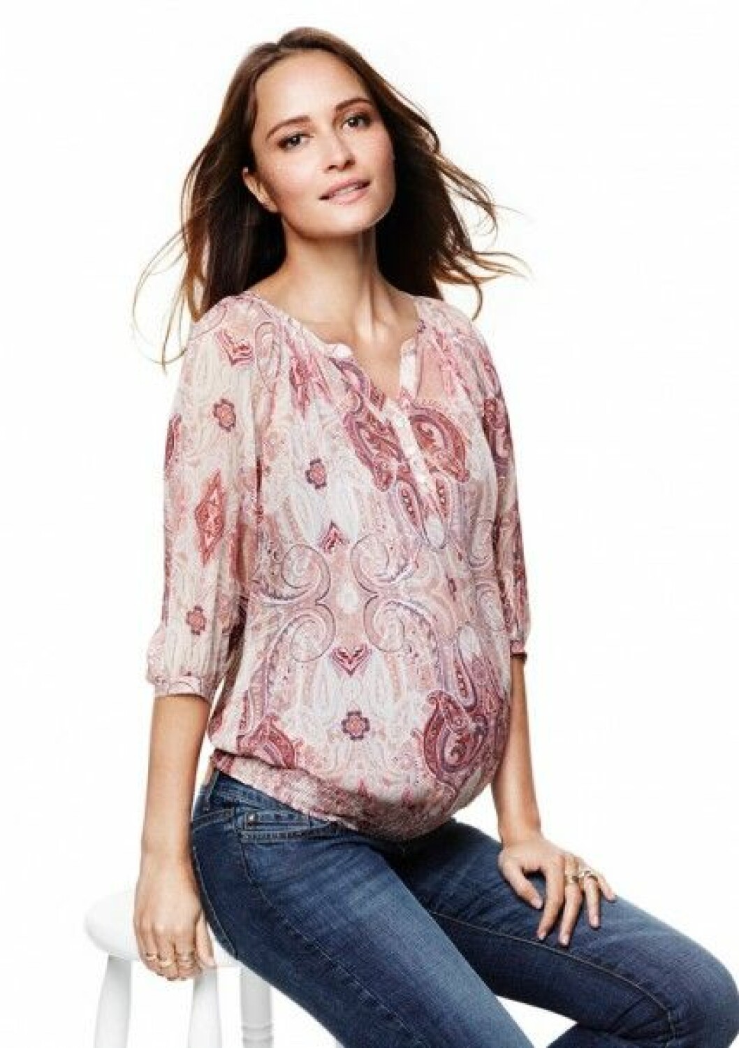 Blus från Lindex MOM-kollektion, 249 kr. Blus från Lindex MOM-kollektion, 249 kr.