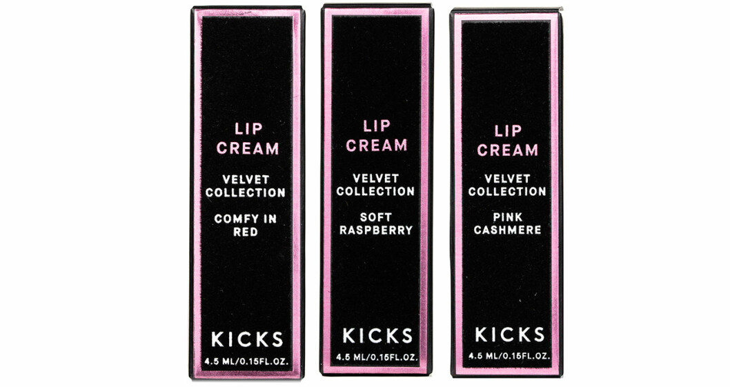 Velvet lip cream Kicks beauty