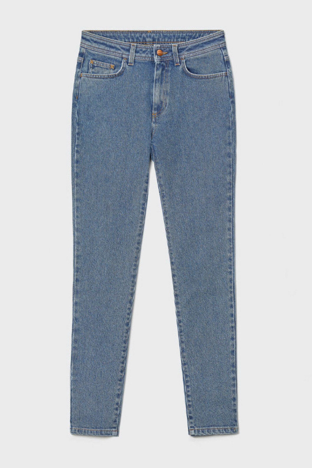 Ljusa jeans med smala ben för dam till våren 2020