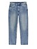 Ljusa jeans i rak modell för dam till våren 2020