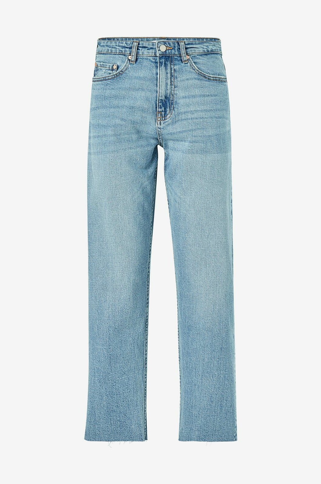 Ljusa jeans med raka ben för dam till våren 2020