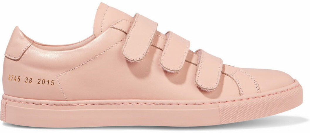 ljusrosa sneakers