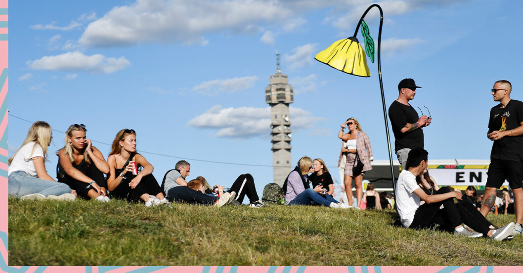 Bilden är från Festivalen Lollapalooza på Gärdet i Stockholm 2019 - och här är alla bokade artister till Lollapalooza 2021.