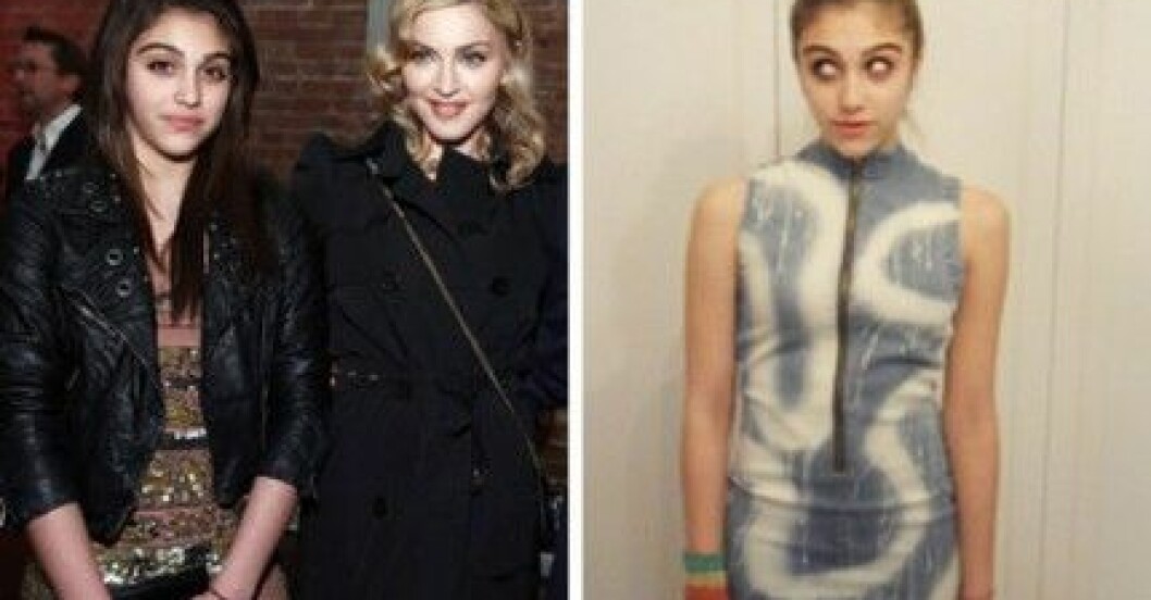 Madonnas 13-åriga dotter Lourdes har startat en modeblogg. 
