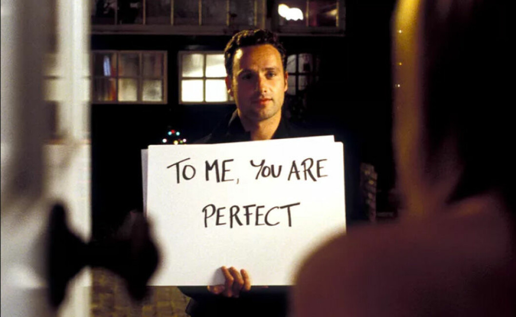 Marks kärleksförklaring i Love Actually